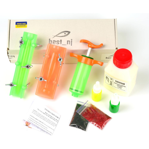 Soft Plastiс Mold Lure Making Injection Molds Fishing Lures Injection Starter KIT