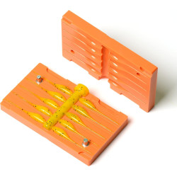 Soft Plastiс Mold Lure Making Injection Molds Fishing Lures Crappie 2'' 10 Cavity