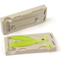 Soft Plastiс Mold Lure Making Injection Molds Fishing Lures Keitech Easy Shiner 3'' Two Cavity