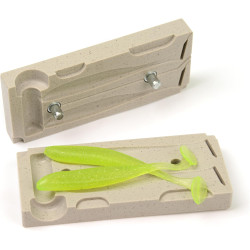 Soft Plastiс Mold Lure Making Injection Molds Fishing Lures Keitech Easy Shiner 3'' Two Cavity