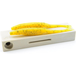 Soft Plastiс Mold Lure Making Injection Molds Fishing Lures Zoom Salty Super Fluke 5'' Two Cavity